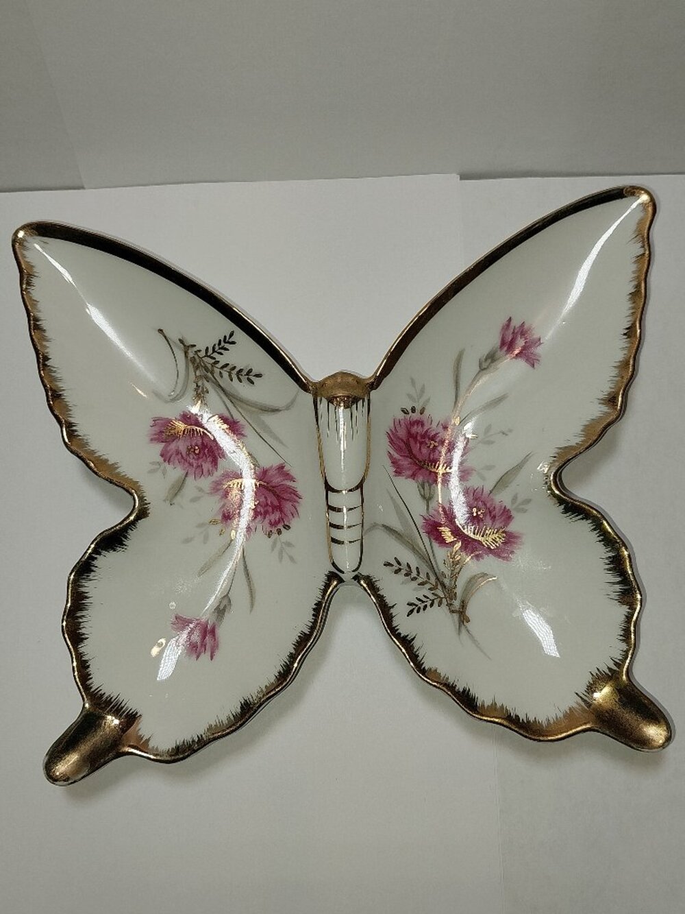 Royal Crown Elena Maria Butterfly Trinket Dish